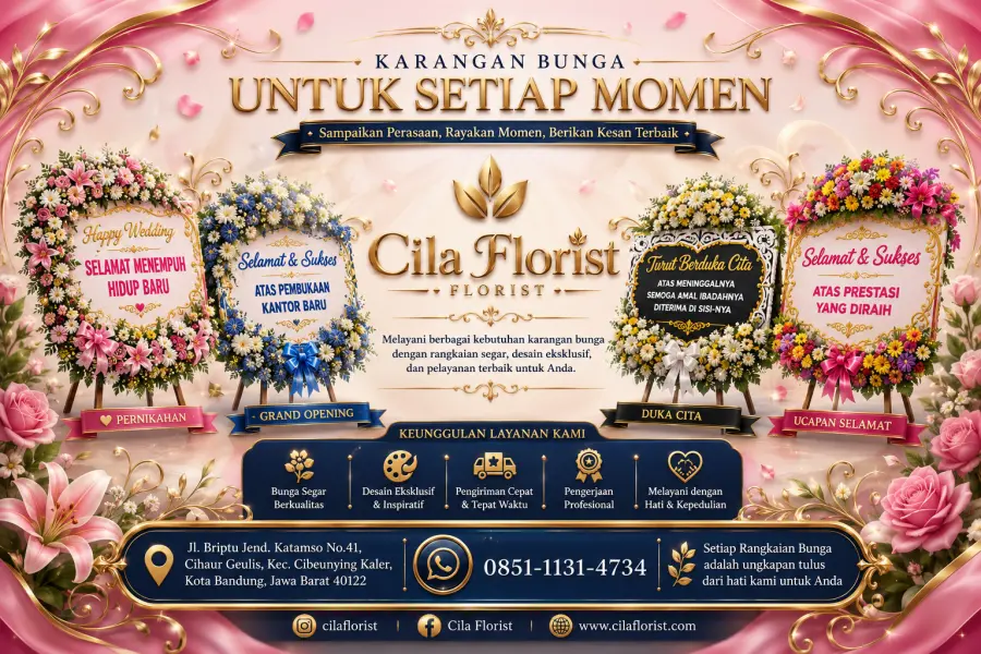 Bunga Papan Banjarnegara Jawa Tengah untuk Berbagai Acara Resmi dan Personal