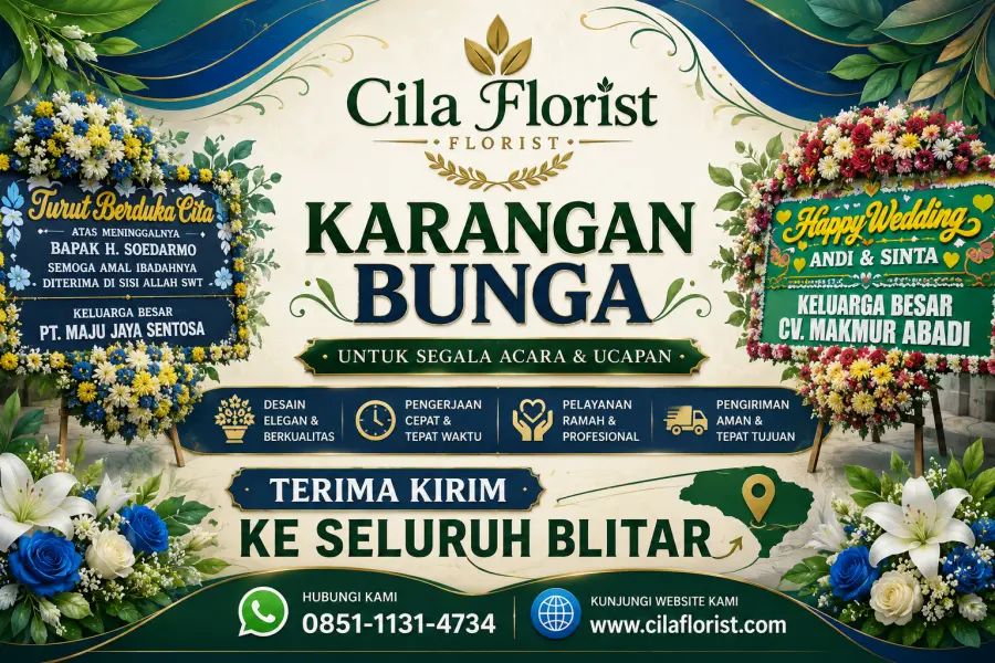 Bunga Papan Blitar Jawa Timur Desain Elegan dan Pengiriman Cepat
