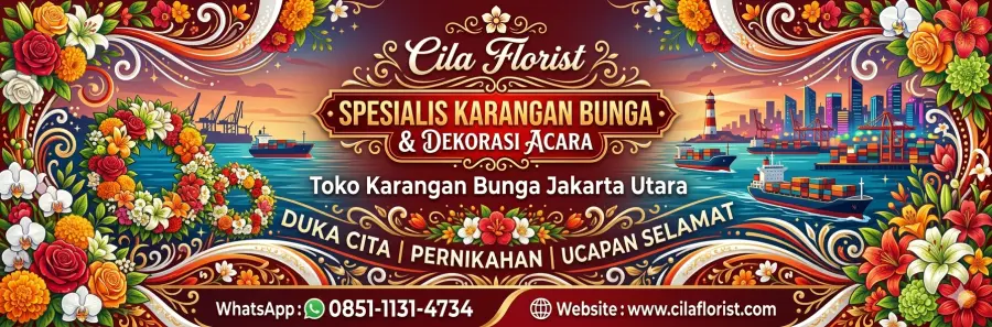 Bunga Papan Jakarta Utara Custom Sesuai Identitas Perusahaan
