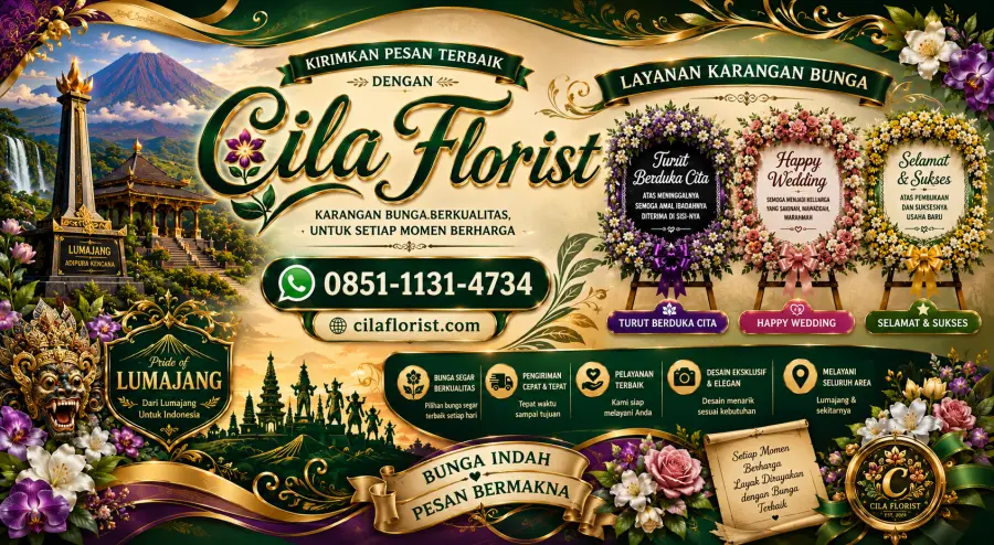 Butuh Karangan Bunga di Lumajang? Cila Florist Solusinya