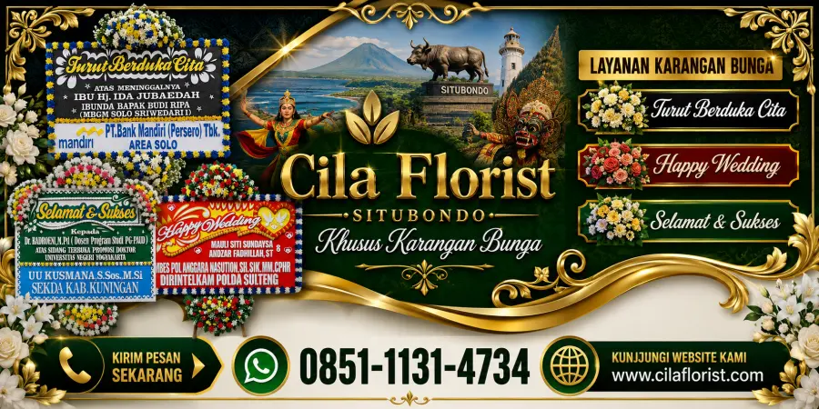 Butuh Karangan Bunga di Situbondo? Ini Pilihan Terbaik untuk Segala Acara