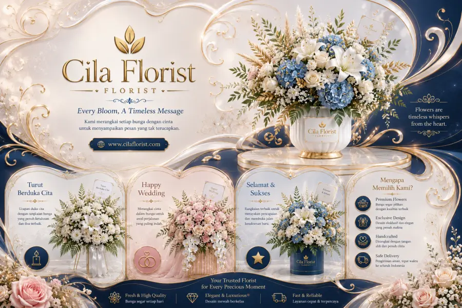 Florist Batang Jawa Tengah Spesialis Karangan Bunga Papan dan Standing Flower