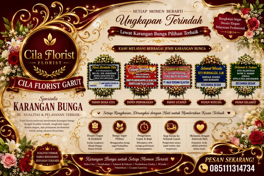 Florist Garut Terpercaya – Karangan Bunga Segar dan Elegan