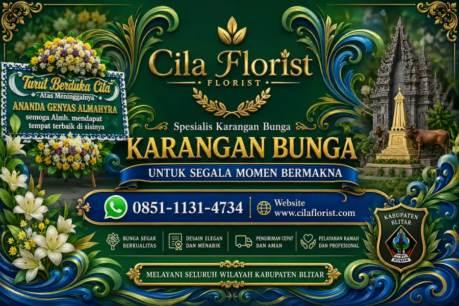 Florist Karangan Bunga Kabupaten Blitar – Pesan Online, Kirim Hari Ini
