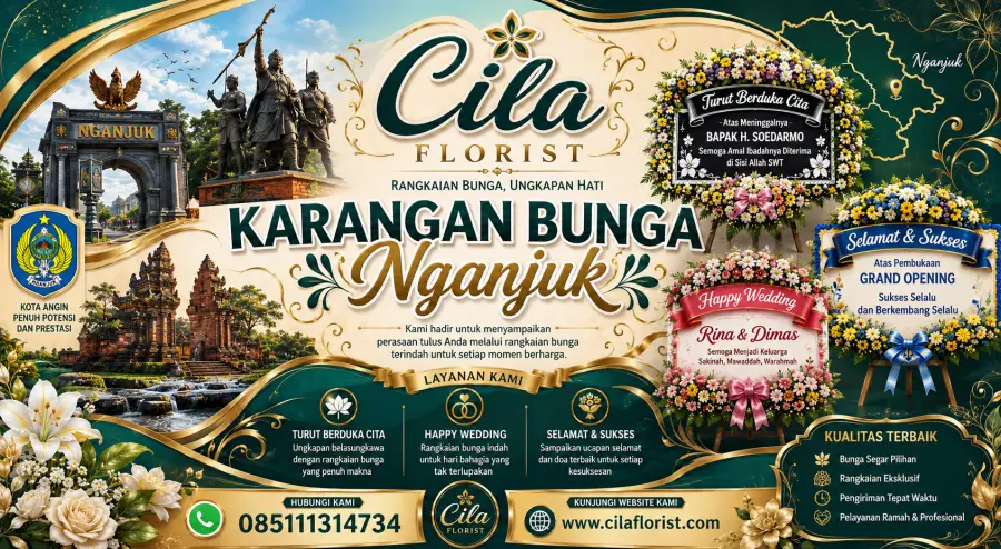 Florist Karangan Bunga Nganjuk dengan Pelayanan Ramah dan Tepat Waktu