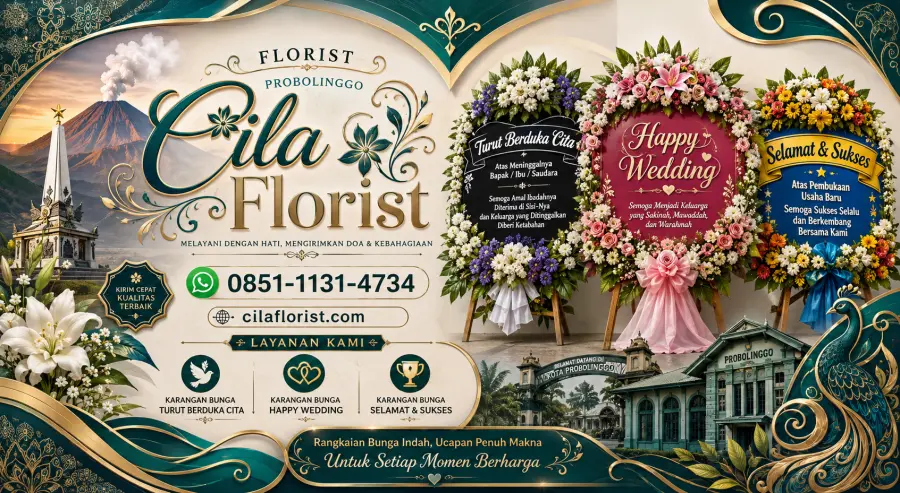 Florist Karangan Bunga Probolinggo dengan Layanan Pesan Online 24 Jam