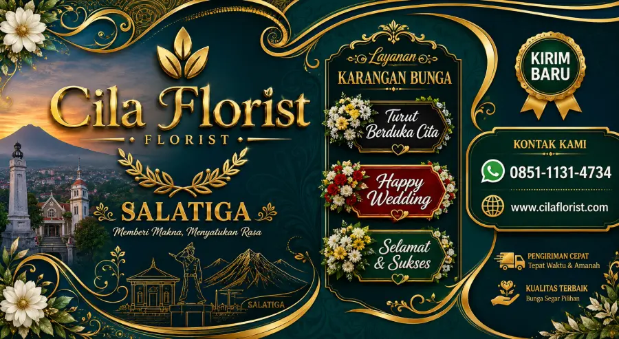 Florist Karangan Bunga Salatiga 24 Jam  Siap Antar ke Lokasi