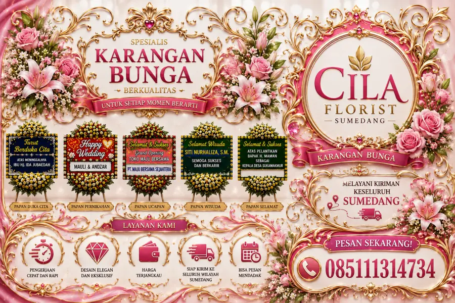 Florist Karangan Bunga Sumedang Profesional untuk Berbagai Kebutuhan Ucapan