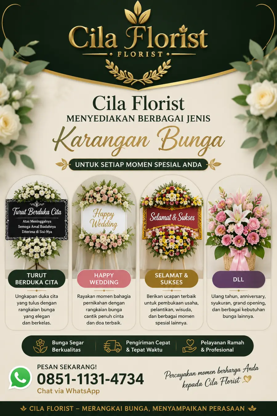 Harga Karangan Bunga Bandung 2026