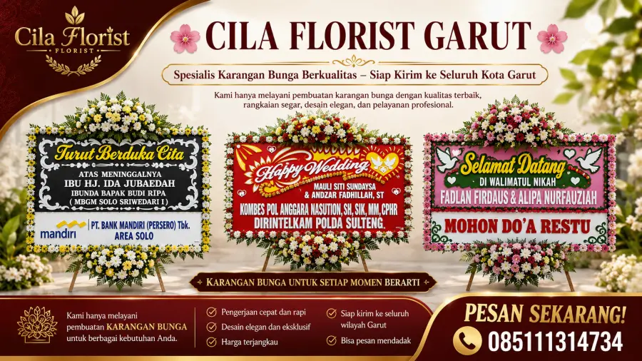 Jasa Karangan Bunga Garut Murah, Cepat, dan Berkualitas