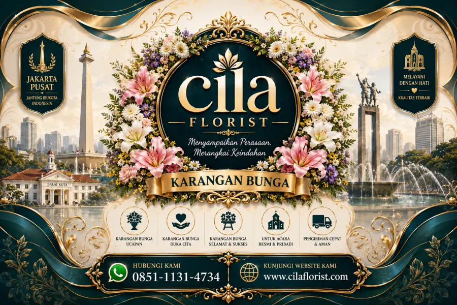 Jasa Karangan Bunga Jakarta Pusat Profesional untuk Acara Formal dan Bisnis