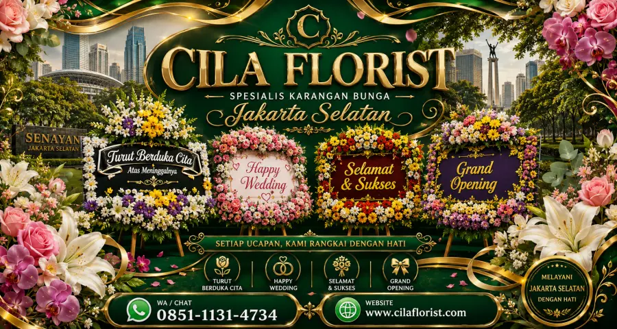 Jasa Karangan Bunga Jakarta Selatan Profesional untuk Acara Formal dan Bisnis