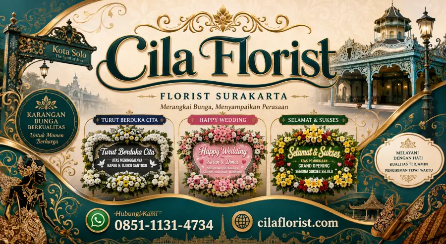 Jasa Karangan Bunga Surakarta 24 Jam – Desain Elegan & Harga Terjangkau