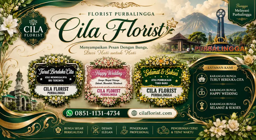Jasa Karangan Bunga Terdekat di Purbalingga