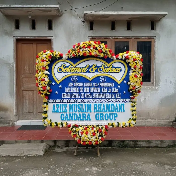 Jasa Pembuatan Bunga Papan Kabupaten Ciamis dengan Desain Menarik dan Elegan