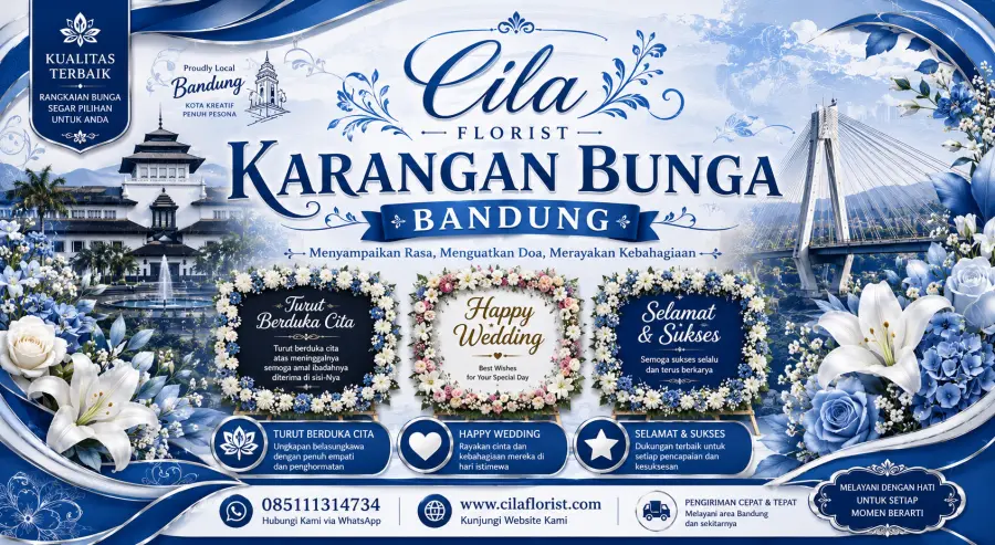 Jual Karangan Bunga Bandung Harga Terjangkau dengan Kualitas Terbaik