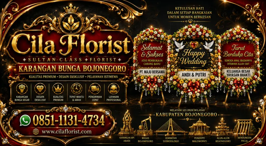 Jual Karangan Bunga Bojonegoro Lengkap untuk Berbagai Kebutuhan Acara