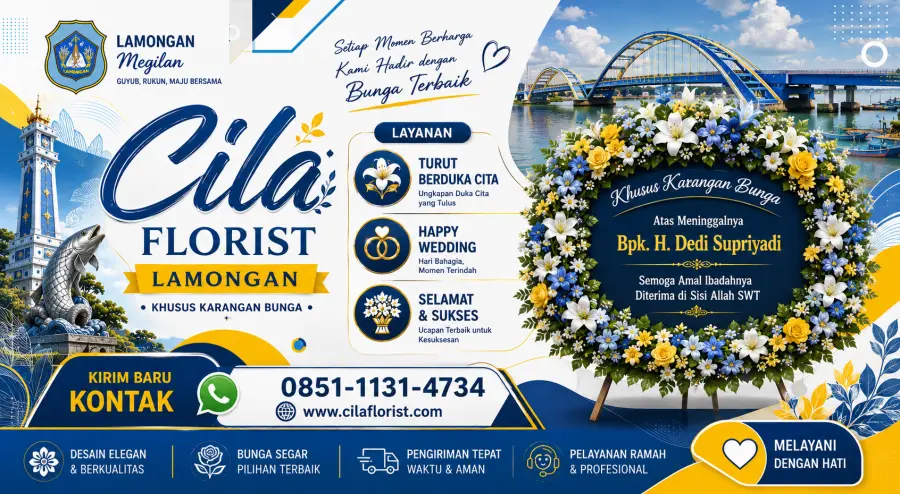 Jual Karangan Bunga Lamongan dengan Desain Modern dan Pelayanan Profesional