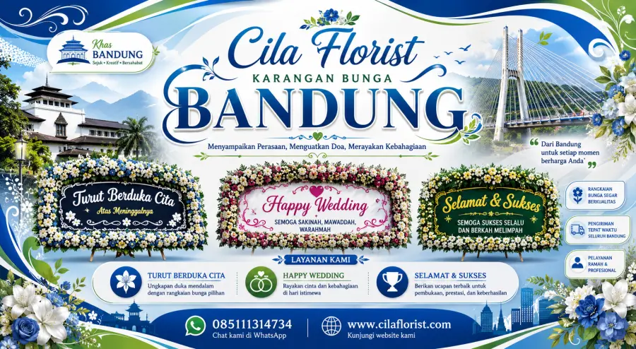 Karangan Bunga Bandung Profesional untuk Perusahaan dan Instansi