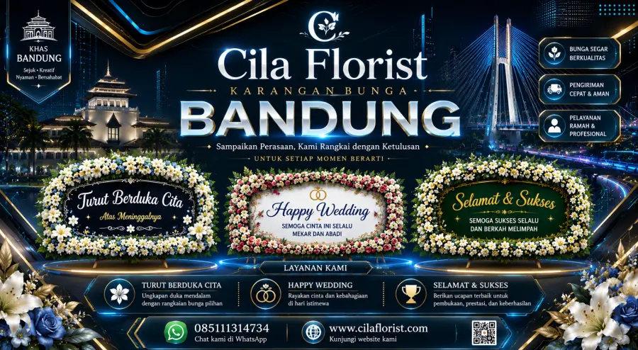 Karangan Bunga Bandung Siap Kirim untuk Acara Penting dan Momen Spesial
