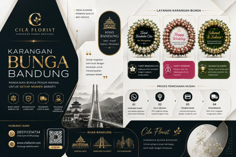 Karangan Bunga Bandung Terpercaya untuk Berbagai Acara Formal dan Bisnis