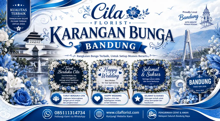 Karangan Bunga Bandung untuk Grand Opening, Pelantikan, dan Ucapan Selamat