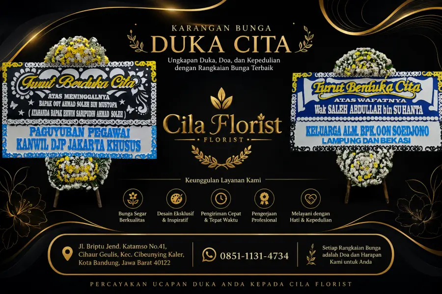 Karangan Bunga Banjarnegara untuk Ucapan Selamat, Pernikahan, dan Duka Cita