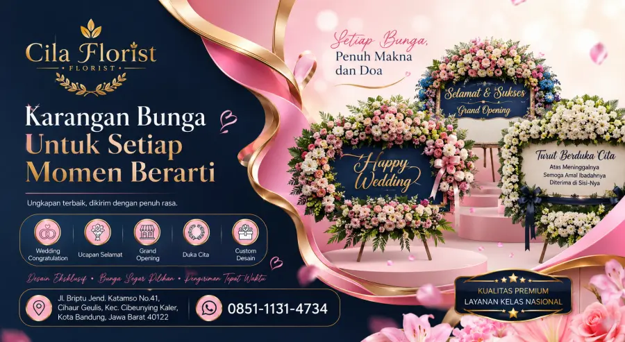 Karangan Bunga Bantul Berkualitas untuk Berbagai Acara Resmi dan Personal