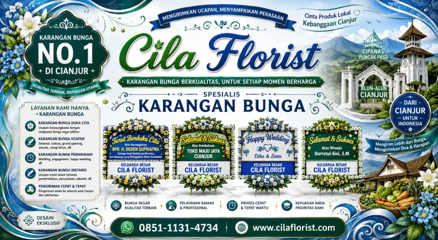 Karangan Bunga Cianjur Terlengkap dan Terpercaya untuk Semua Acara