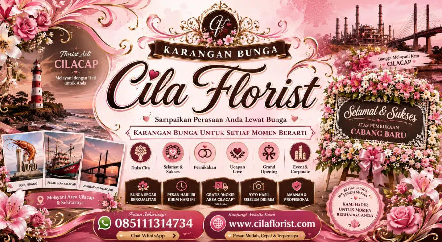 Karangan Bunga Cilacap Terlengkap & Murah – Pesan Online 24 Jam Langsung Kirim