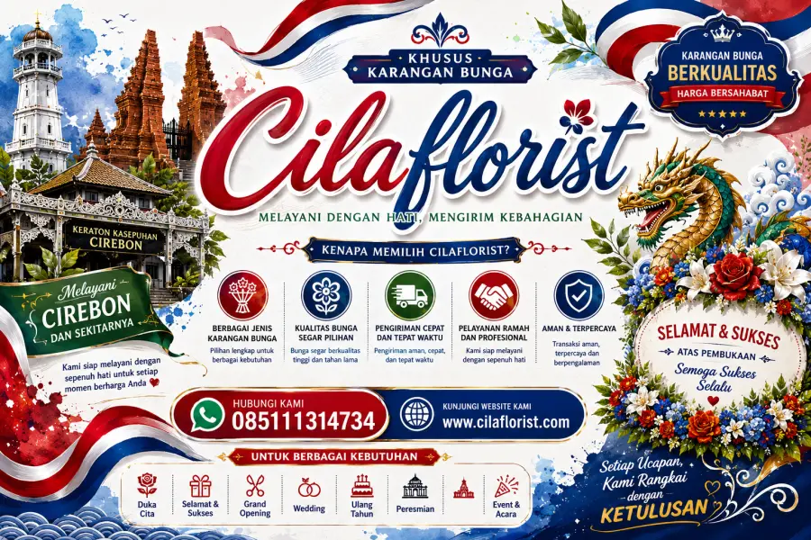 Karangan Bunga Cirebon Pengerjaan Cepat dan Desain Sesuai Permintaan