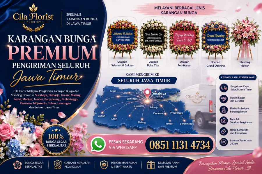 Karangan Bunga Duka Cita Malang