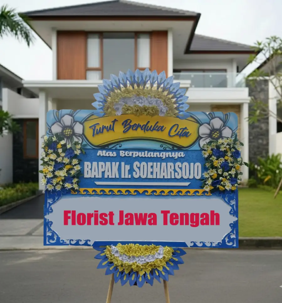 Karangan Bunga Duka Cita Semarang Pengiriman Cepat