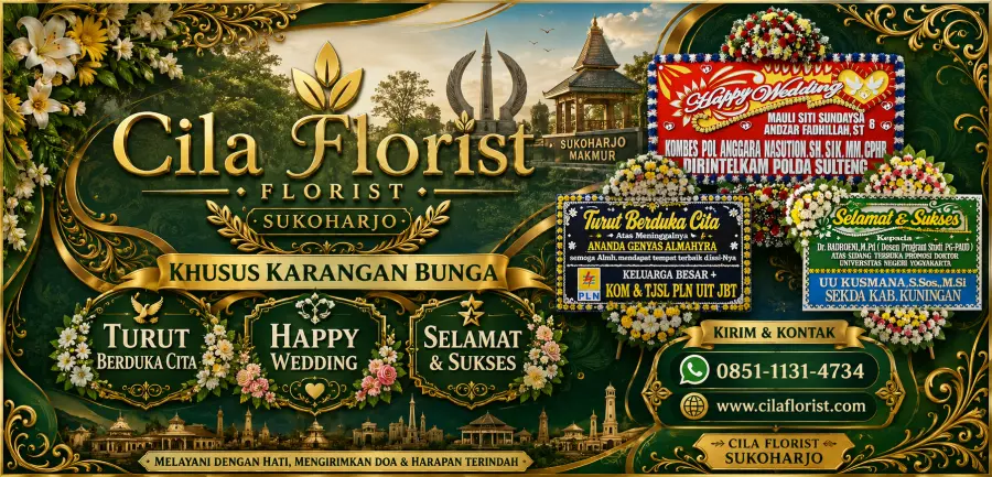 Karangan Bunga Duka Cita Sukoharjo sebagai Ungkapan Belasungkawa