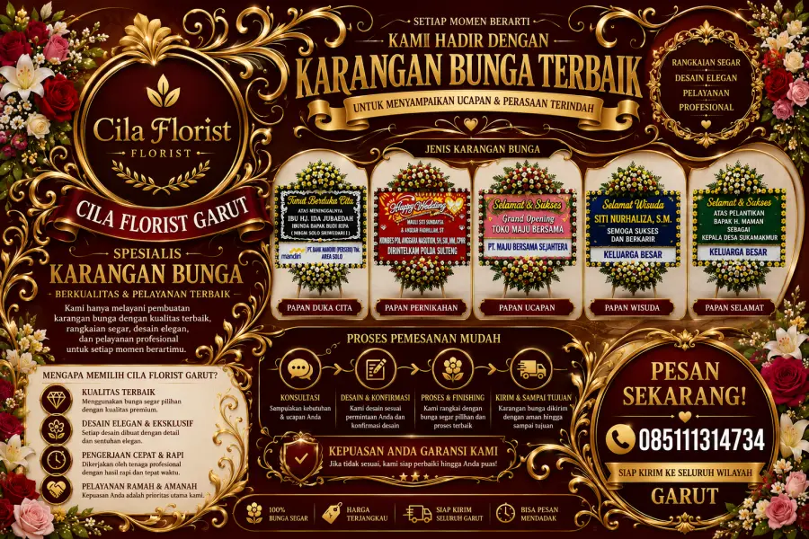 Karangan Bunga Garut Harga Terjangkau untuk Semua Momen Istimewa