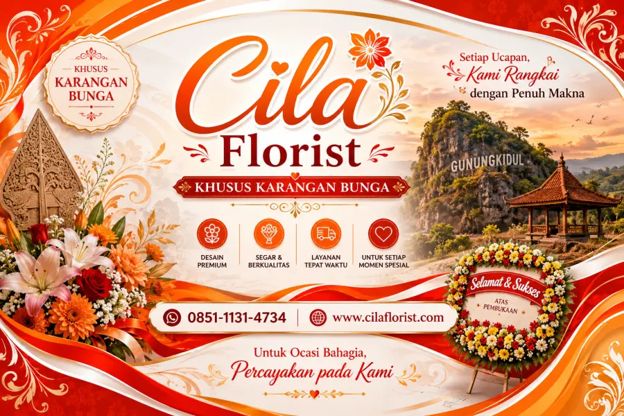 Karangan Bunga Gunungkidul Online Custom Desain Elegan untuk Semua Acara Spesial dan Ucapan Penting