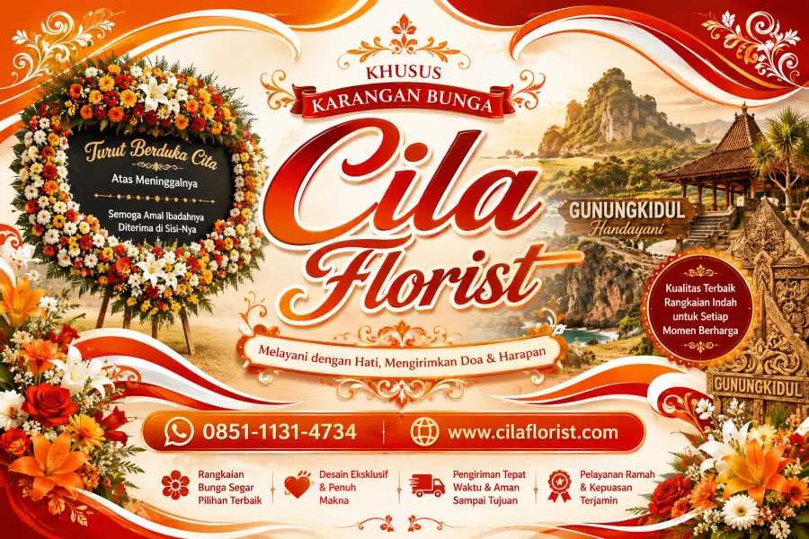 Karangan Bunga Gunungkidul Terpercaya untuk Grand Opening, Pernikahan, dan Duka Cita dengan Desain Elegan