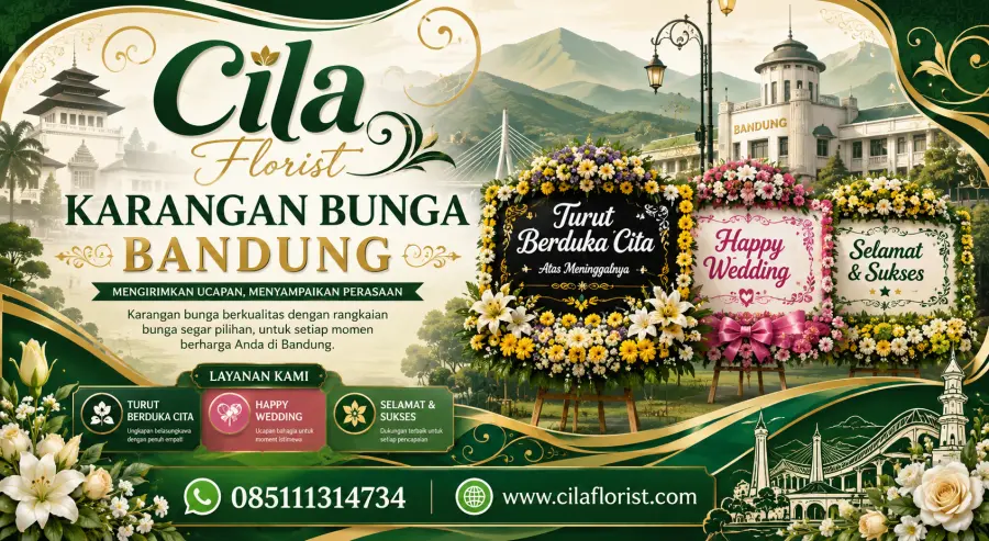 Karangan Bunga Happy Wedding Bandung untuk Hari Pernikahan yang Lebih Berkesan