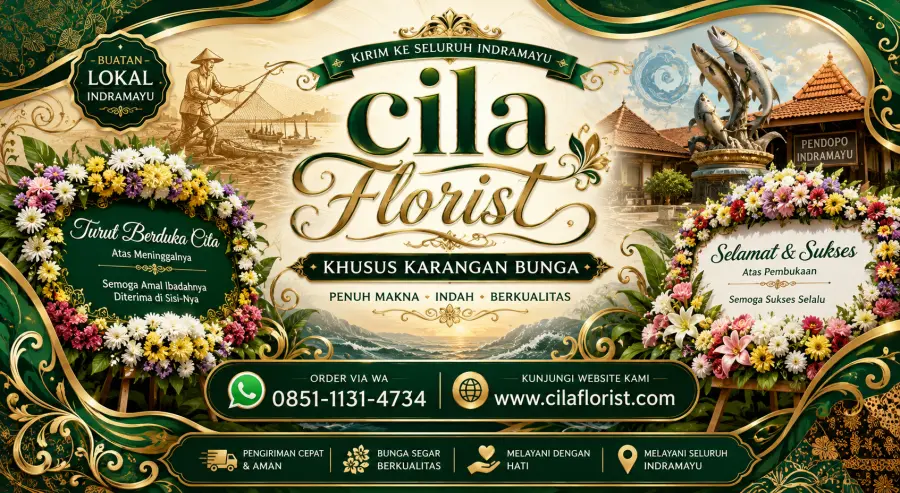 Karangan Bunga Indramayu Terpercaya untuk Grand Opening, Pernikahan, dan Duka Cita Desain Elegan