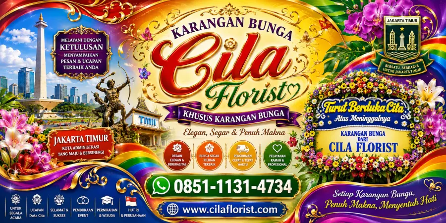 Karangan Bunga Jakarta Timur Gratis Ongkir Area Tertentu