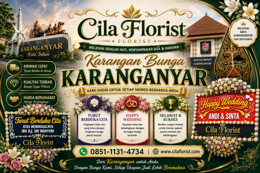 Karangan Bunga Karanganyar Terdekat