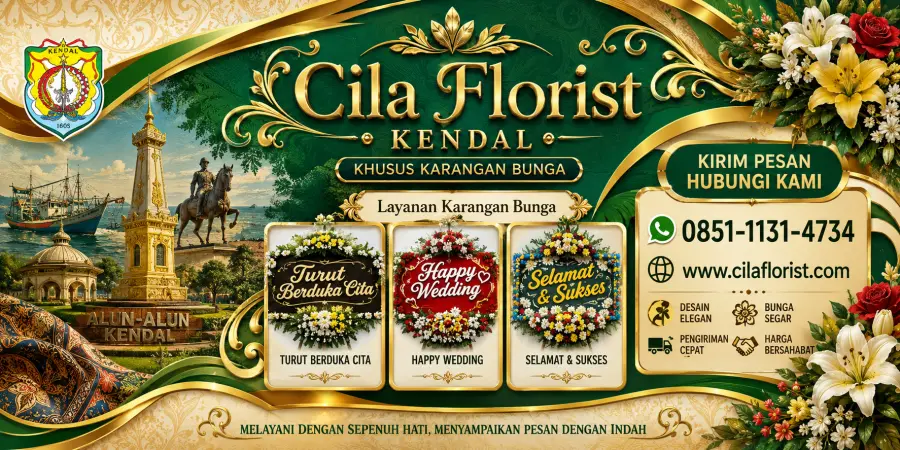 Karangan Bunga Kendal Murah dengan Kualitas Premium dan Pengiriman Cepat