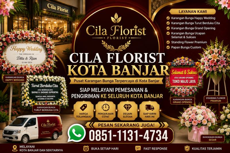 Karangan Bunga Kota Banjar Terlengkap untuk Berbagai Acara