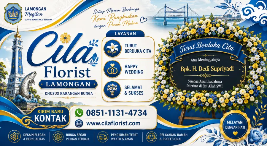 Karangan Bunga Lamongan Murah Berkualitas untuk Berbagai Kebutuhan Acara