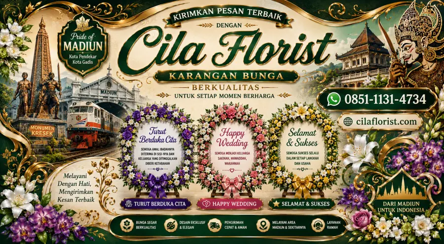 Karangan Bunga Madiun Murah, Cantik, dan Siap Antar ke Lokasi Anda