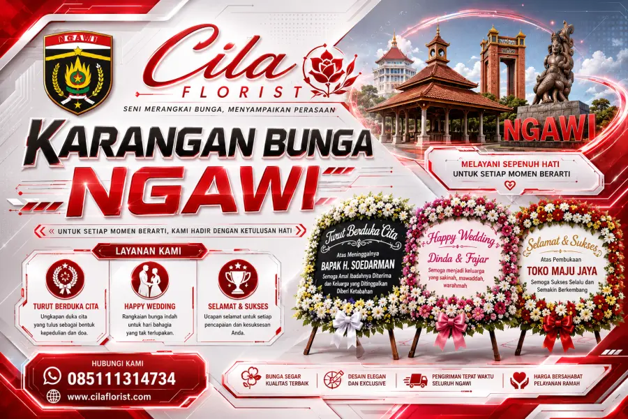 Karangan Bunga Ngawi
