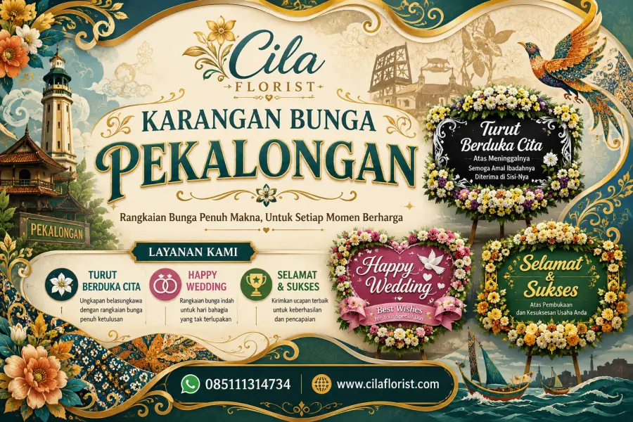 Karangan Bunga Pekalongan Murah dan Elegan untuk Semua Acara