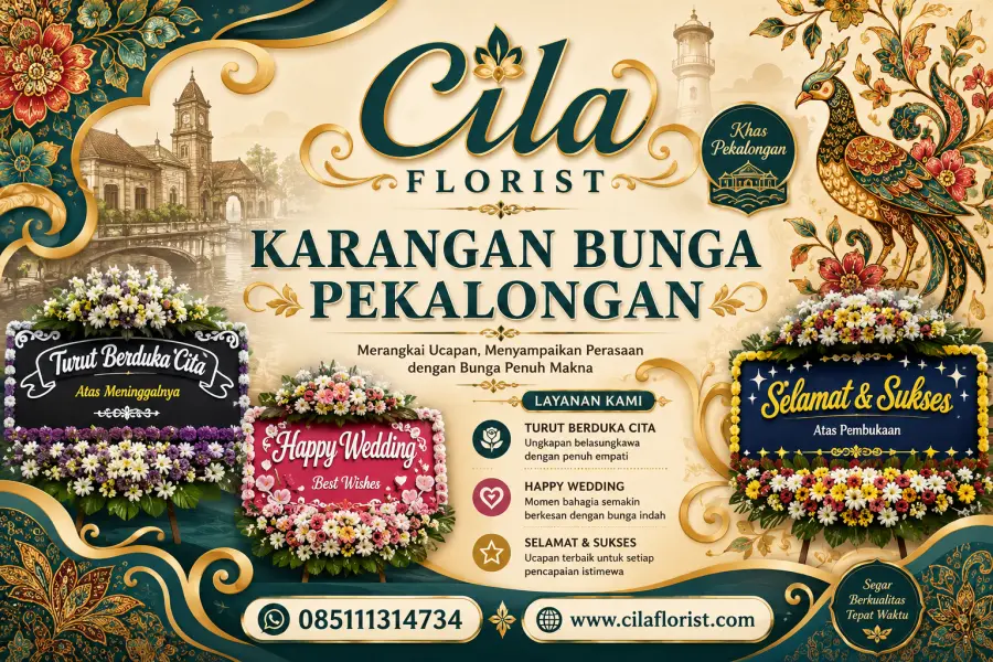 Karangan Bunga Pekalongan Terdekat dengan Pengiriman Cepat