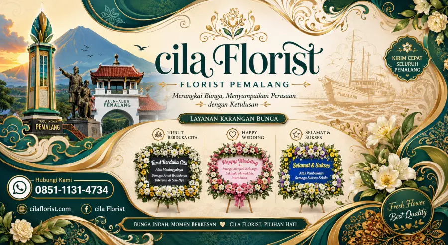 Karangan Bunga Pemalang Same Day Delivery | Order Mudah via WhatsApp