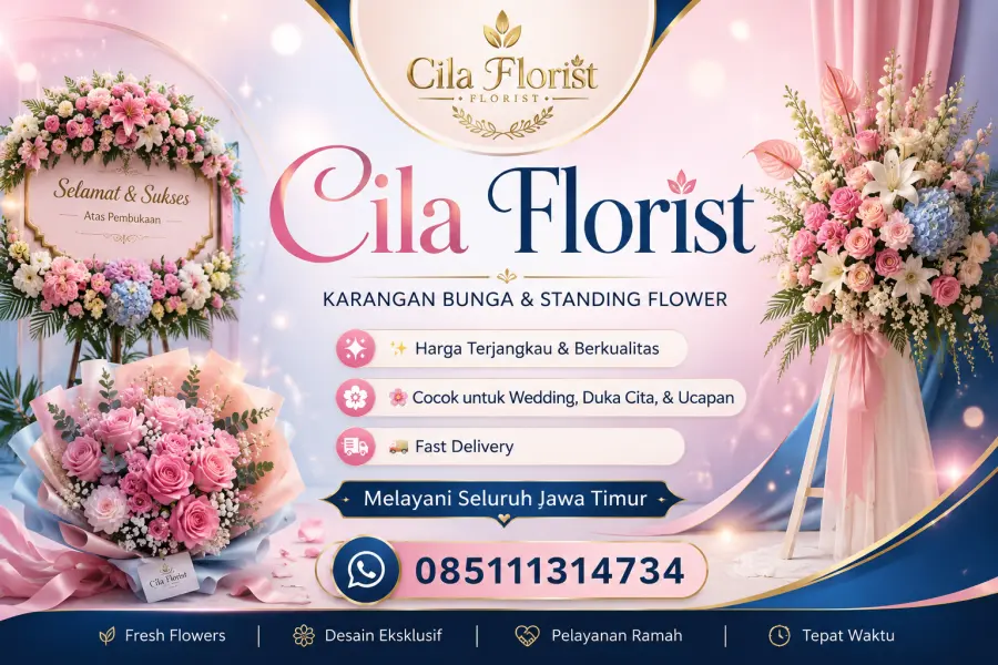 Karangan Bunga Peresmian Kantor Malang
